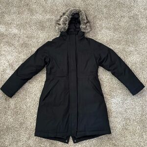 The North Face - Black Down Filled Parka